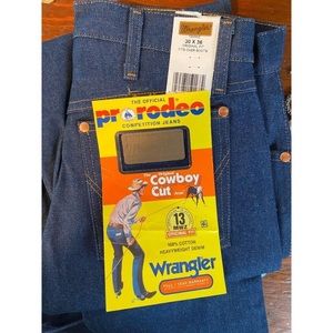 Original Cowboy cut Wrangler jeans. Size 30x36.